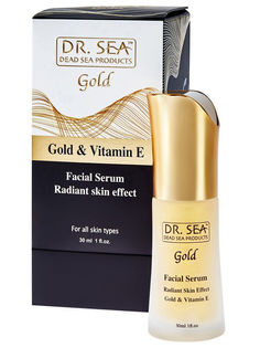 Сыворотка-концентрат для лица DR. SEA, Gold & Vitamin E, 30 мл