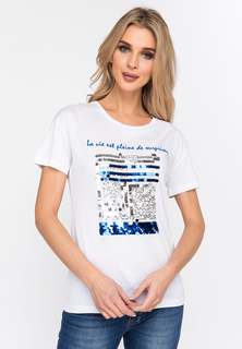 Футболка женская DAIROS GD69300599 белая S