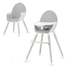 Стульчик для кормления Kinderkraft Fini Grey/Grey