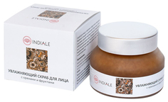 Скраб для лица Indiale Увлажняющий с орехами и фруктами 50 г