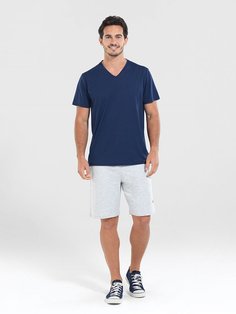 Футболка мужская BS30210 BlackSpade синяя M