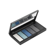 Палетка теней для глаз, Aden, Black/Blue