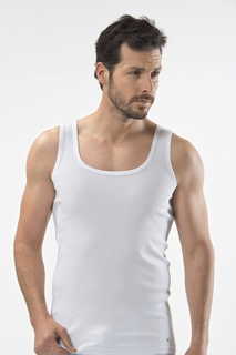 Комплект маек мужских 1501 Cacharel белых XL