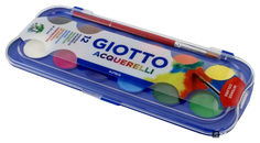 Акварель Giotto Colour Blocks Mini сухая в таблетках 12 цв