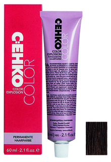 Краска для волос C:EHKO Color Explosion B-BRAUN 386-6 / 77-2 6/77 cappuccino 60 мл