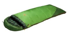 Спальный мешок Alexika Siberia Compact Plus green, правый