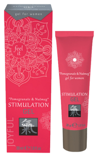 Возбуждающий интимный гель для двоих STIMULATION GEL Pomegranate Nutmeg 30 мл Shiatsu