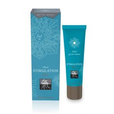 Возбуждающий интимный гель STIMULATION GEL Mint 30 мл Shiatsu