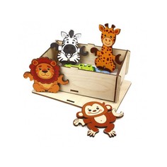 Игровой набор "Хоровод. Зоопарк" Wood Land