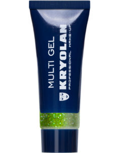 Гель с блестками Multi Gel 10 мл Цв: PearlGreen Kryolan