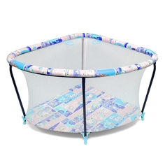 Манеж GLOBEX детский Угол (цвет: голубой) 1102