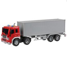 Технопарк Машина - Контейнеровоз, 37 см, свет и звук