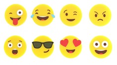 Набор маркеров для стаканов Emoji 8 шт, Balvi