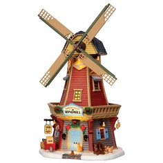 Lemax Композиция Ветряная мельница, 21*32*17 см, движение, подсветка 45678