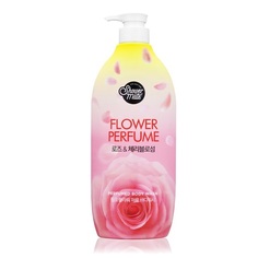 Гель для душа SHOWER MATE Flower Perfume Pink Flower Роза 900мл