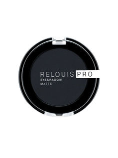 Тени RELOUIS Pro Eyeshadow Matte тон 17, carbon