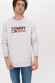 Свитшот мужской Tommy Jeans DM0DM07930 серый XL