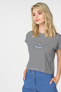 Футболка женская Trendy Angel TASS180003S серая S