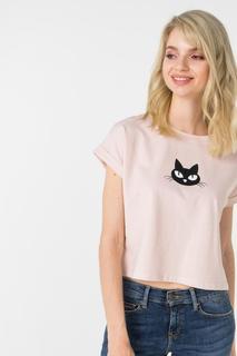 Футболка женская Trendy Angel TASS180006S бежевая M