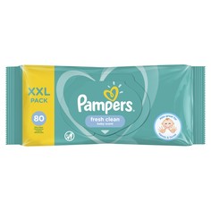 Детские влажные салфетки Pampers Fresh Clean 80 шт.