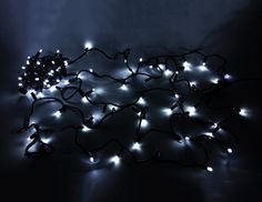 Новогодняя электрическая гирлянда Rich LED RL-S10CF-220V-CB/W 10 м белый холодный
