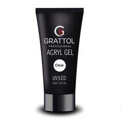 Акриловый гель Acryl Gel Grattol Clear 30 мл