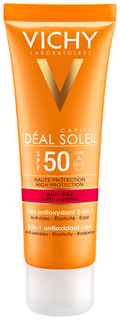 Солнцезащитное средство Vichy Ideal Soleil Anti-Ageing SPF50 50 мл