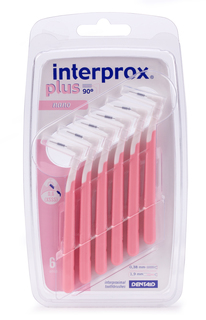 Межзубные ершики Interprox plus nano ISO 0 (0.38 - 1.9 мм) 6 шт