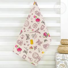 Полотенце кухонное из рогожки "Мадам" 50х70 Артпостель