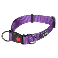 Ошейник для собак RUKKA Bliss Collar, фиолетовый, 25мм (30-50см)