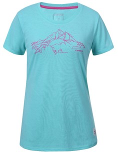 Футболка IcePeak Stacy, зеленая, XL