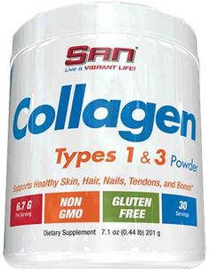 Коллаген для суставов и связок SAN Collagen Types 1 & 3 Powder (201 гр.)