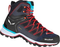 Ботинки Salewa Mtn Trainer Lite Mid Gore-Tex Womens, красные/черные, 4 UK