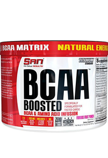 Аминокислоты SAN Bcaa Boosted (114 гр.) - Фруктовый пунш