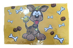 Коврик под миску для животных MAJOR More bones полипропилен 28х43см