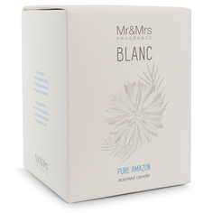 Свеча ароматическая Mr&Mrs Fragrance Blanc аромат №10 Девственная Амазония