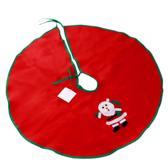 Покрывало для декорирования основания елки Веселый хоровод красное 1 шт 60 см