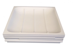 Мыльница Ridder Brick 22150301, белая