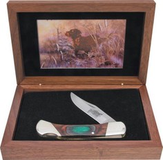 Нож складной Bear&Son Wildlife Labrador в подарочной коробке S297NCL
