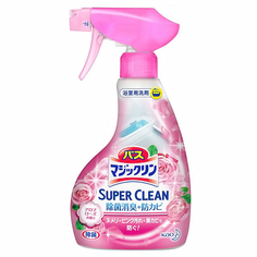 КAO Magiclean Super Clean моющее средство для ванной комнаты, с ароматом роз, 380 мл КАО