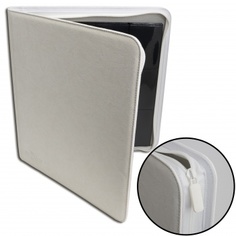 Альбом Blackfire 12-Pocket Premium Zip-Album - White