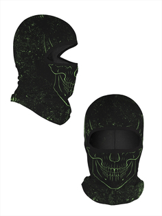 Балаклава Sfer.tex Череп, черная, One Size