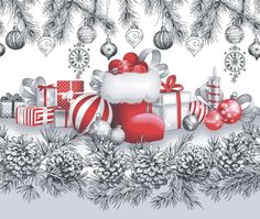 Набор новогодний полотенец вафельных 115 (3 полотенца) Пекс Дизайн