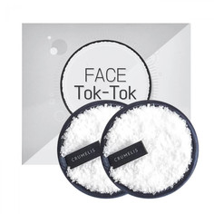 Косметические спонжи для очищения кожи лица с помощью воды Crumelis Face Tok-Tok 2 шт