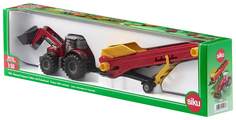 Трактор Siku Massey Ferguson с конвейером 1:50 1996