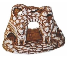 Декорация для аквариума, для террариума Орел Керамика Сирены, керамика, 15.5х8х14.5см