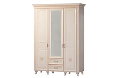 Платяной шкаф Hoff Марлен 80301922 167,6х228,2х57,9, кремовый белый