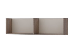 Настенная полка Hoff Лондон, фон бежевый/дуб сонома