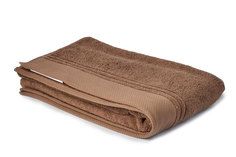 Банное полотенце Estudi Blanco Oviedo коричневый 150x100 см (1 шт.)