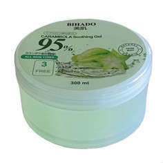 Гель для лица и тела увлажняющий с экстрактом карамболы (95%) 300 г, BIHADO